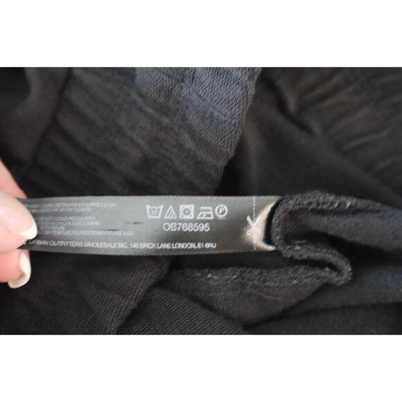 FP Movement x Free People OB768595 Women's Sz M Black Sunny Skinny Sweatpants - Picture 7 of 16